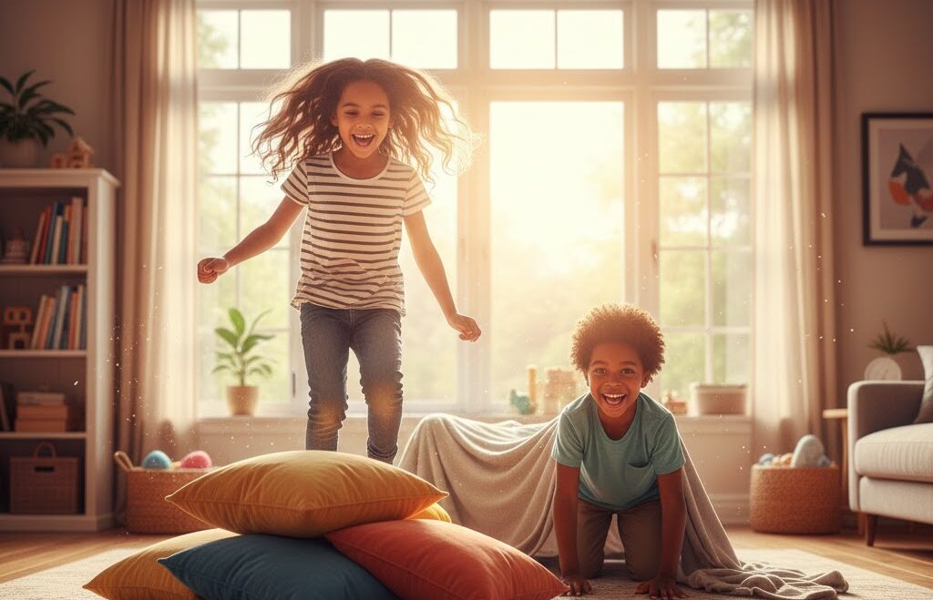 ألعاب حركية داخلية